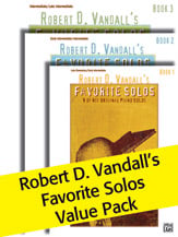 Robert D. Vandall's Favorite Solos piano sheet music cover